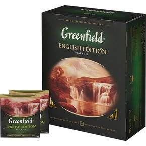 Чай Greenfild English Edition, 100пак*2гр, черный